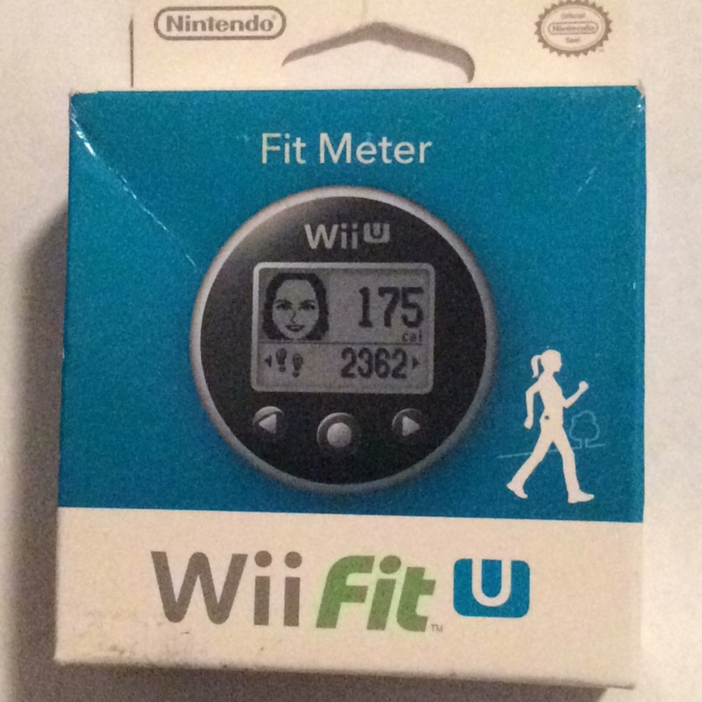 Wii Fit U. Fit meter. Unopened
